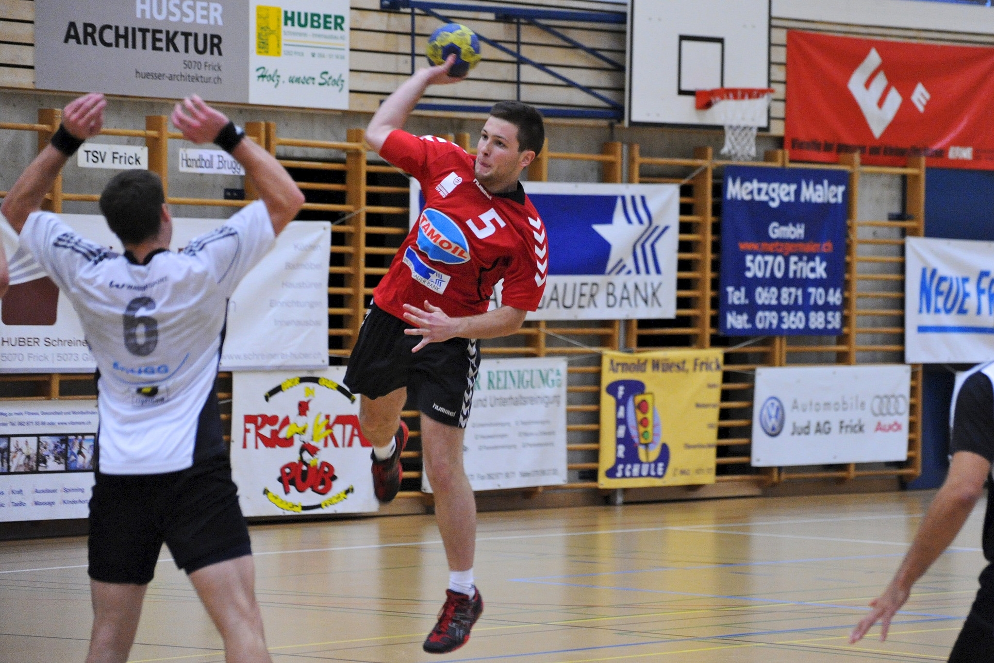 TSV Frick Handball::Lucien Hasler SpielszeneLucienHasler2014