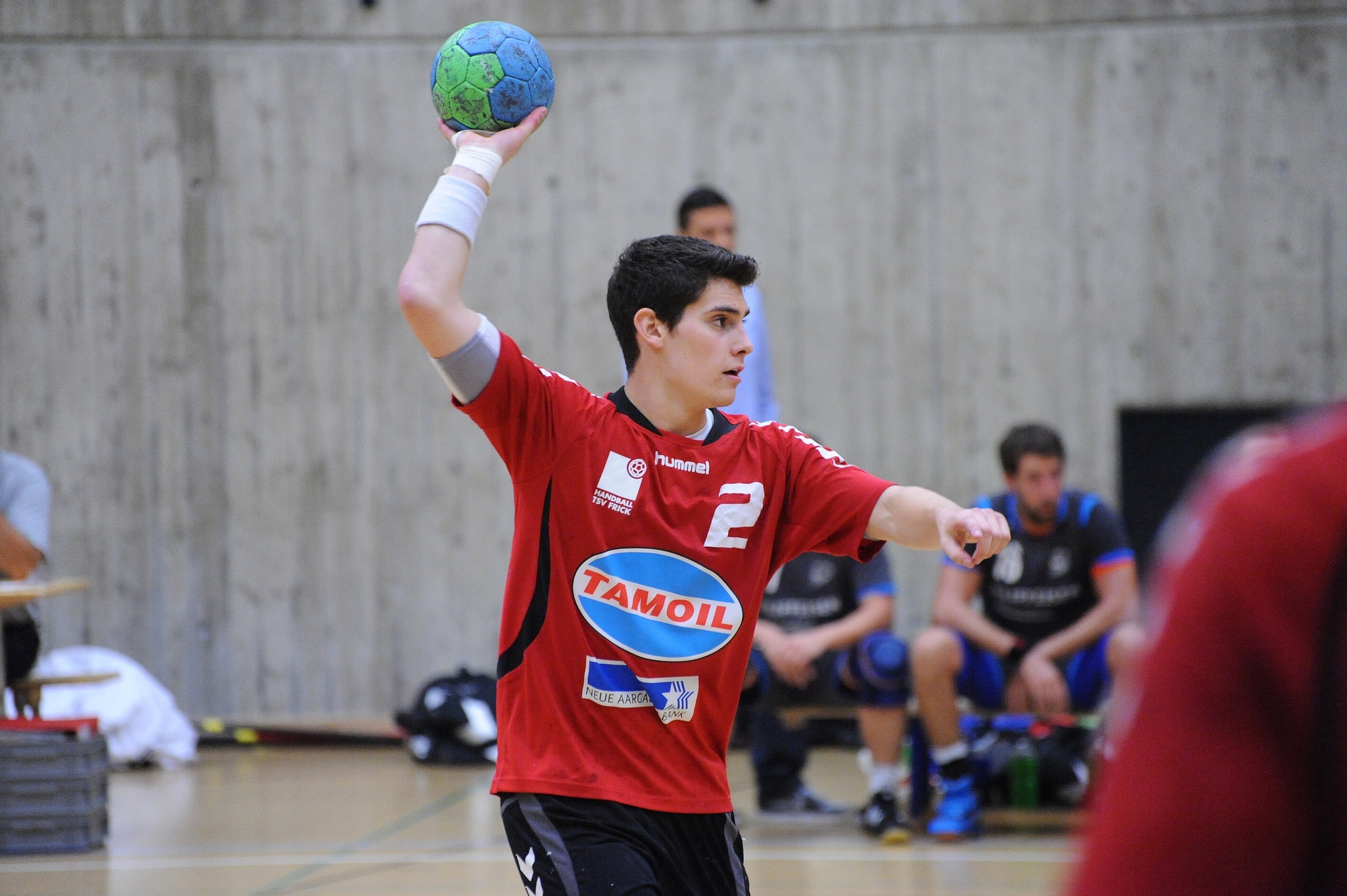 TSV Frick Handball::Samuel Hüsser SpielszeneSamuelHuesser2014