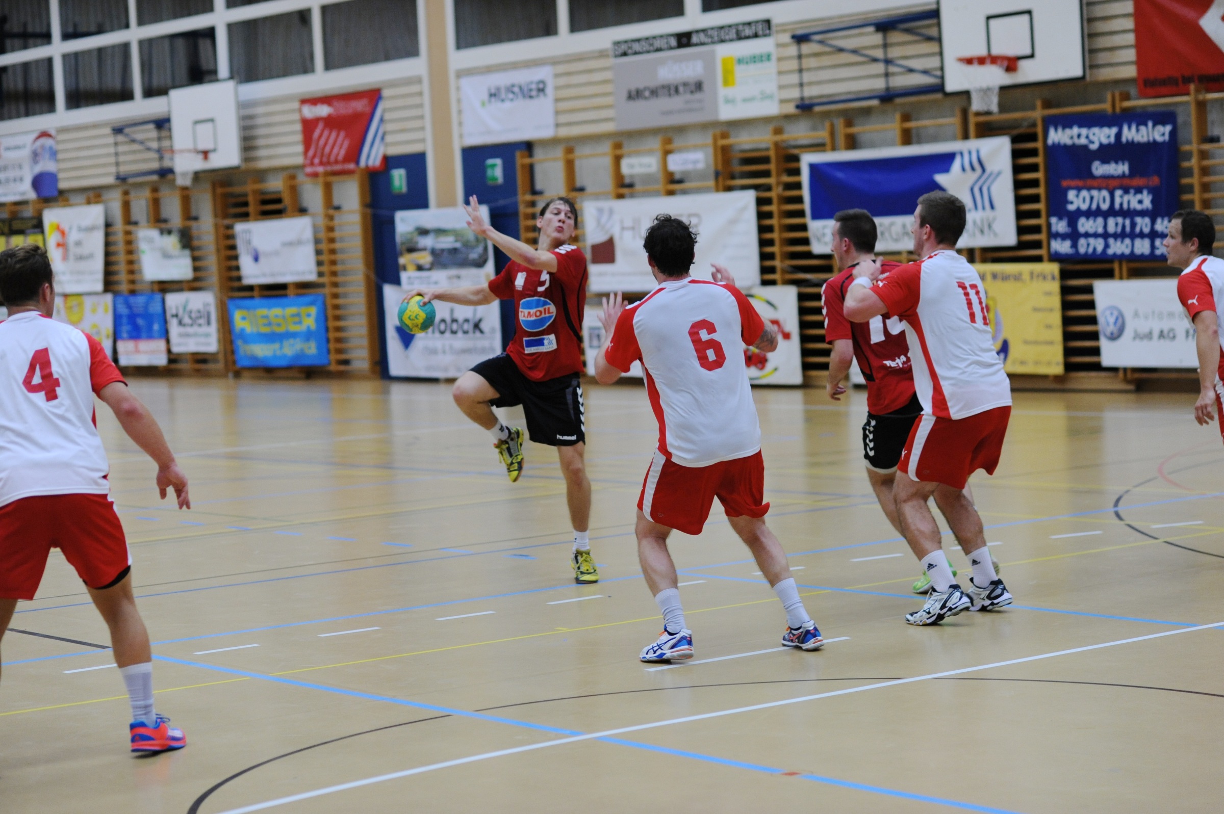 TSV Frick Handball::Jan Hauser TSV Frick Spielszene JanHauser 2014