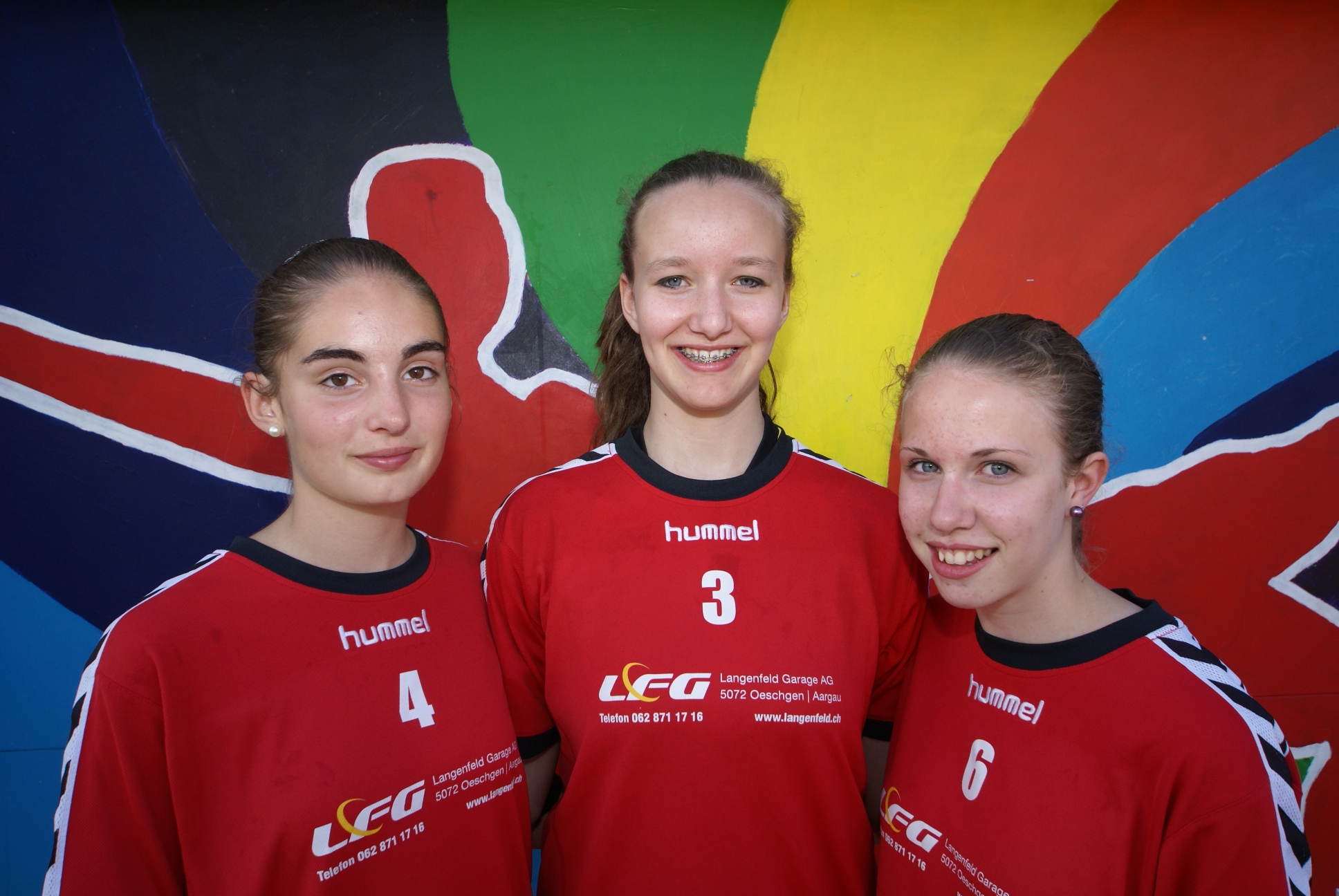 TSV Frick Handball::Auswahlspielerinnen. FU17 Auswahlspielerinnen