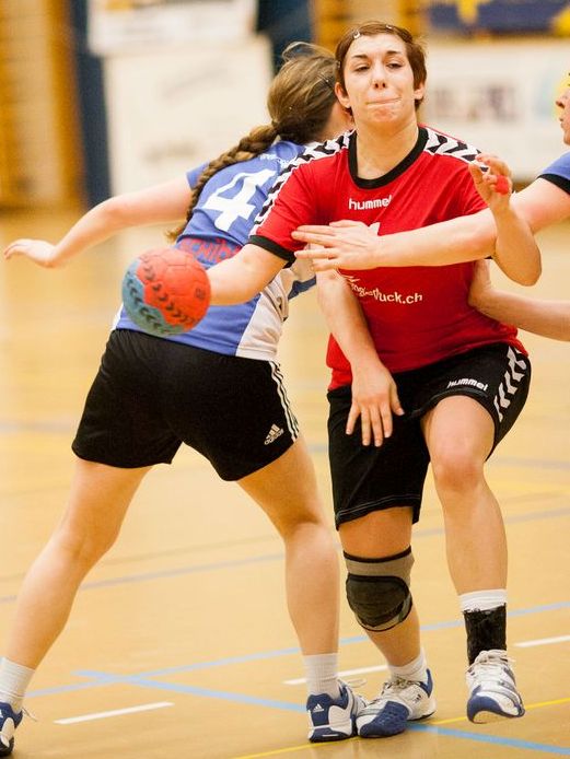 TSV Frick Handball::Roxane Welte. Rox Zweikampf