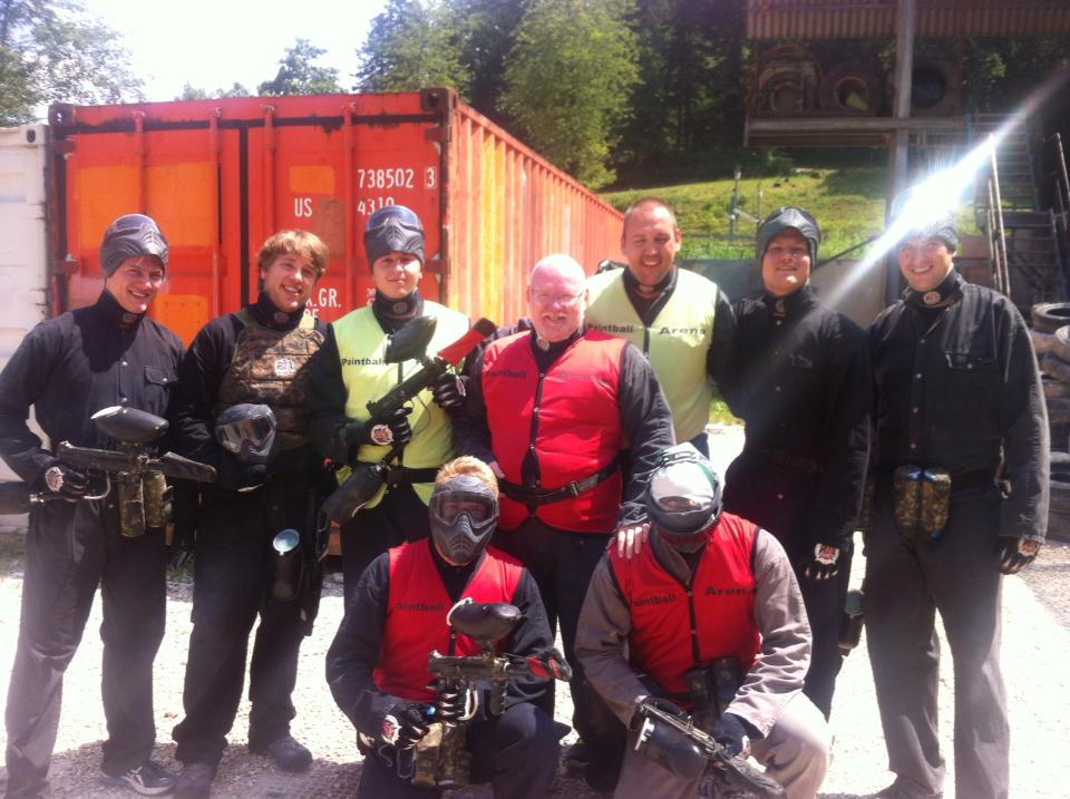 TSV Frick Handball::Mannschaftsausflug Herren 1 - Saison 2013. herren 1 paintball